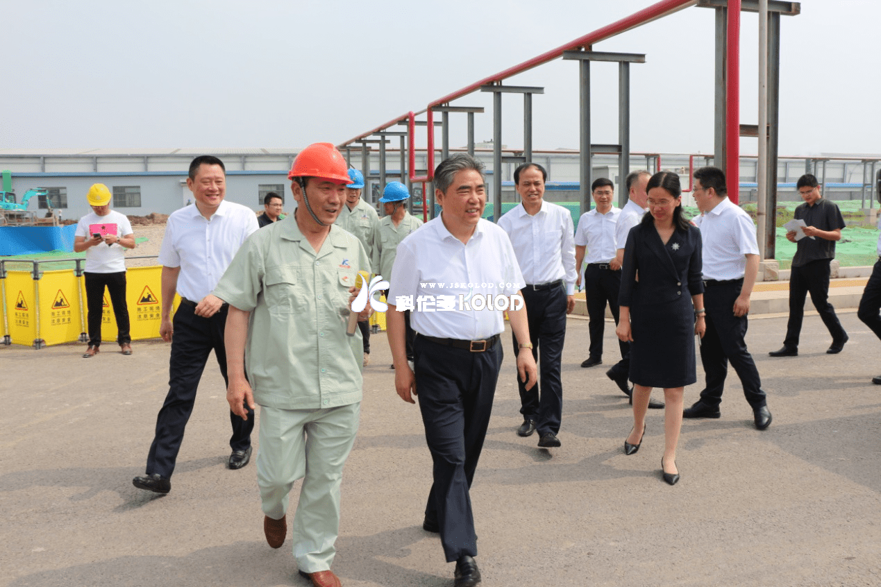 連云港市委書記項雪龍來科洛吉調研